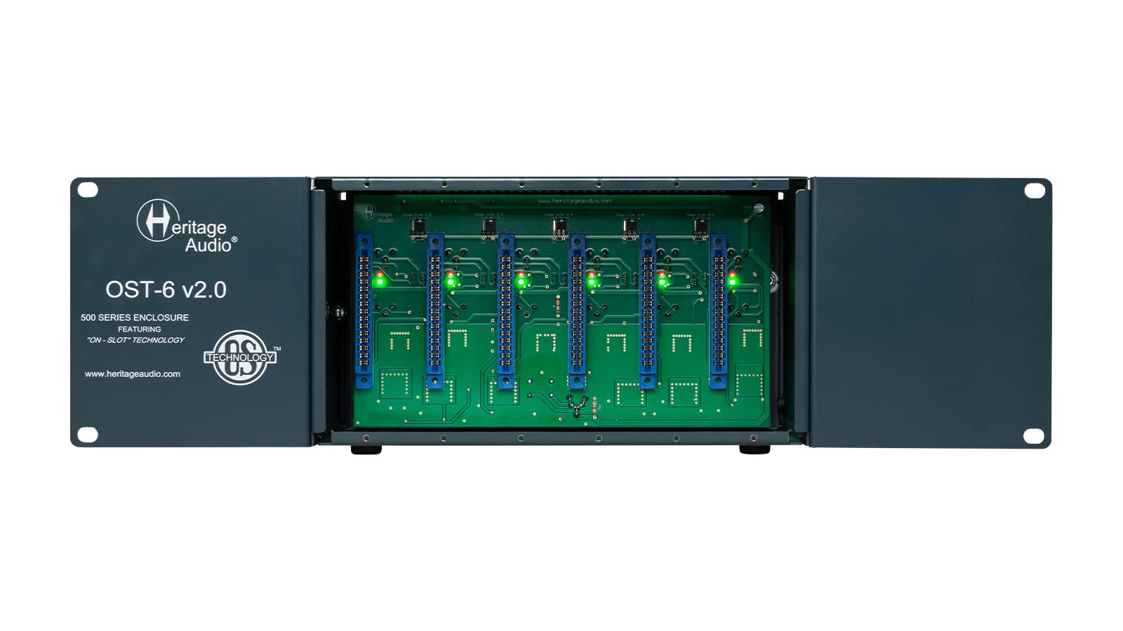 む*た様 Heritage Audio OST-6 500-Series ケース Amazon | Heritage Audio/OST-6 V2.0 500シリーズ用電源ラック